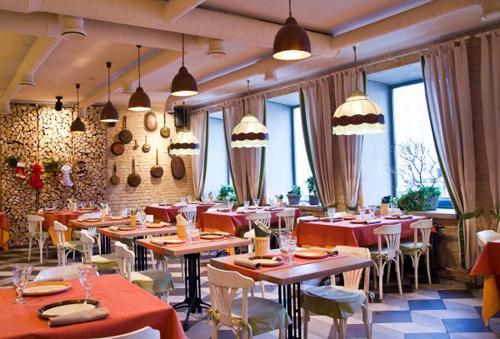 Дизайн итальянского кафе